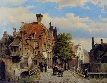 unknow artist European city landscape, street landsacpe, construction, frontstore, building and architecture.005 Germany oil painting art